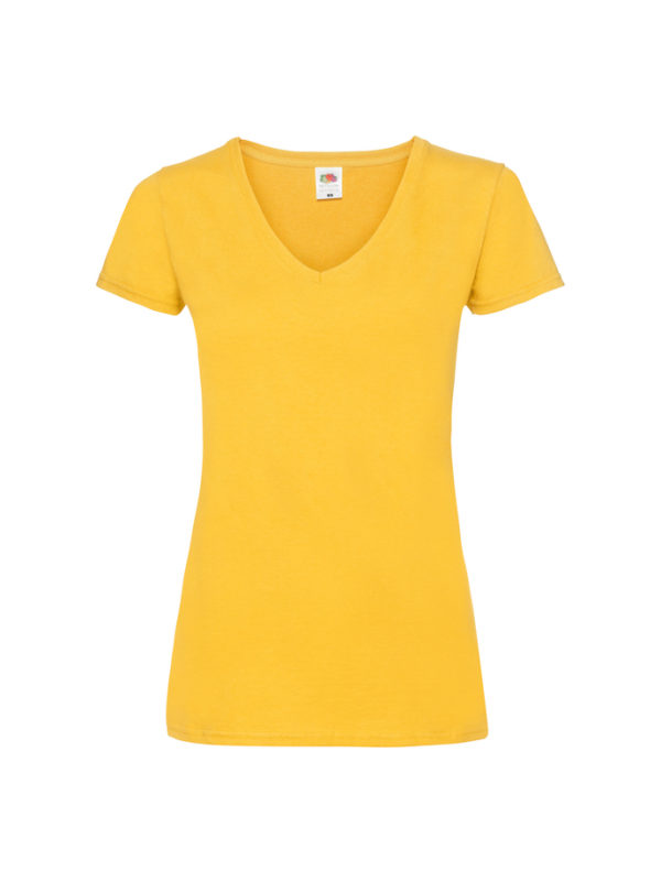 Ladies Valueweight V Neck T à personnaliser